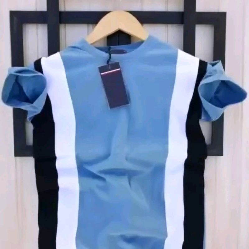 Blue Colour T-shirt Medium Size