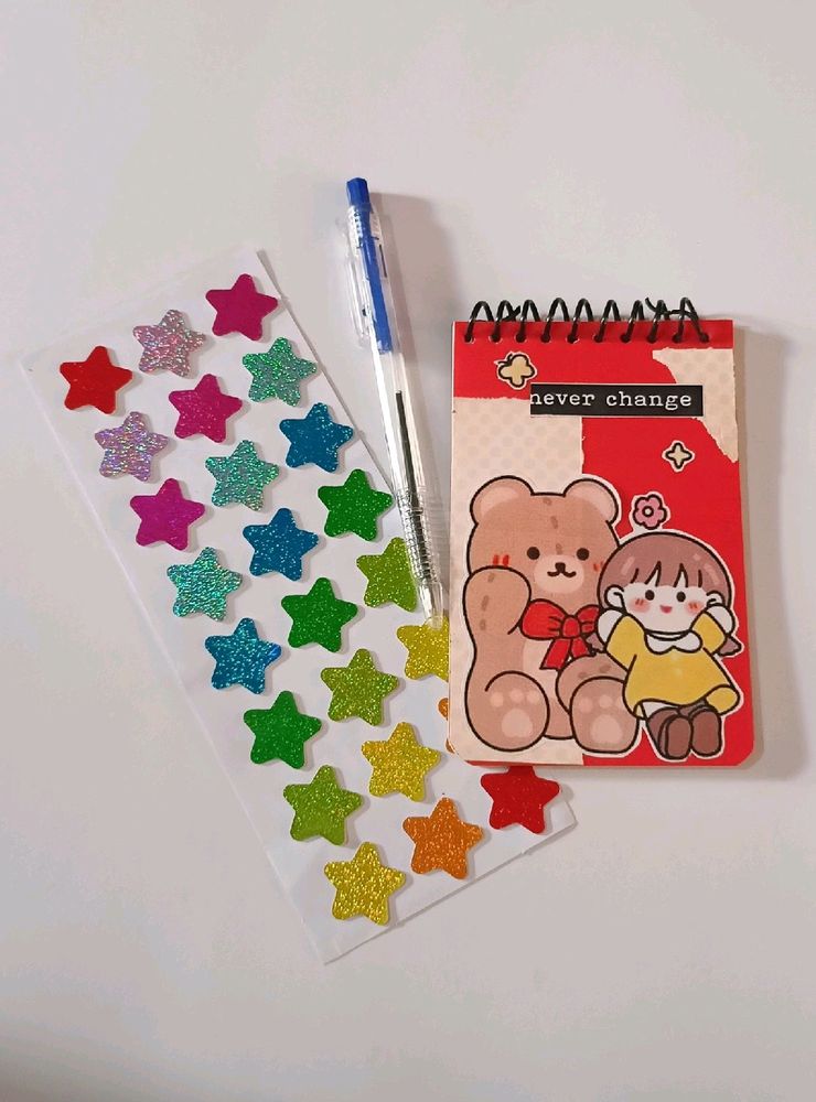 A6 KAWAII Mini journal Set