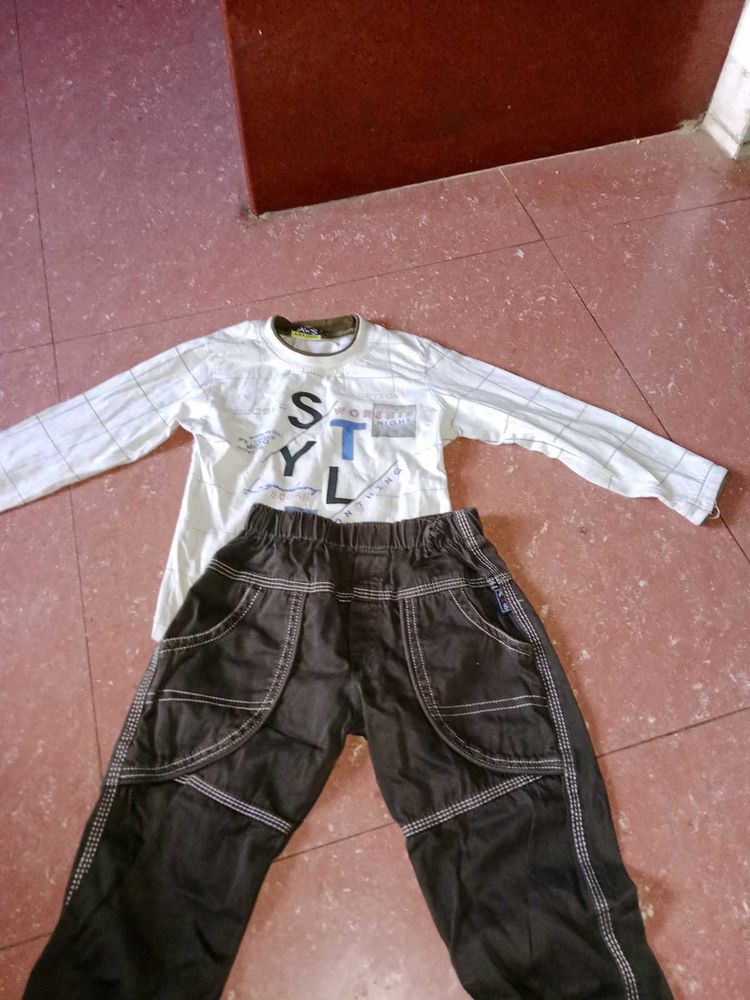 Boy Full Sleeve Tshirt Pant