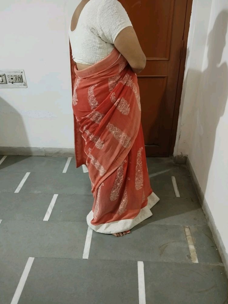 Thread Work Saree