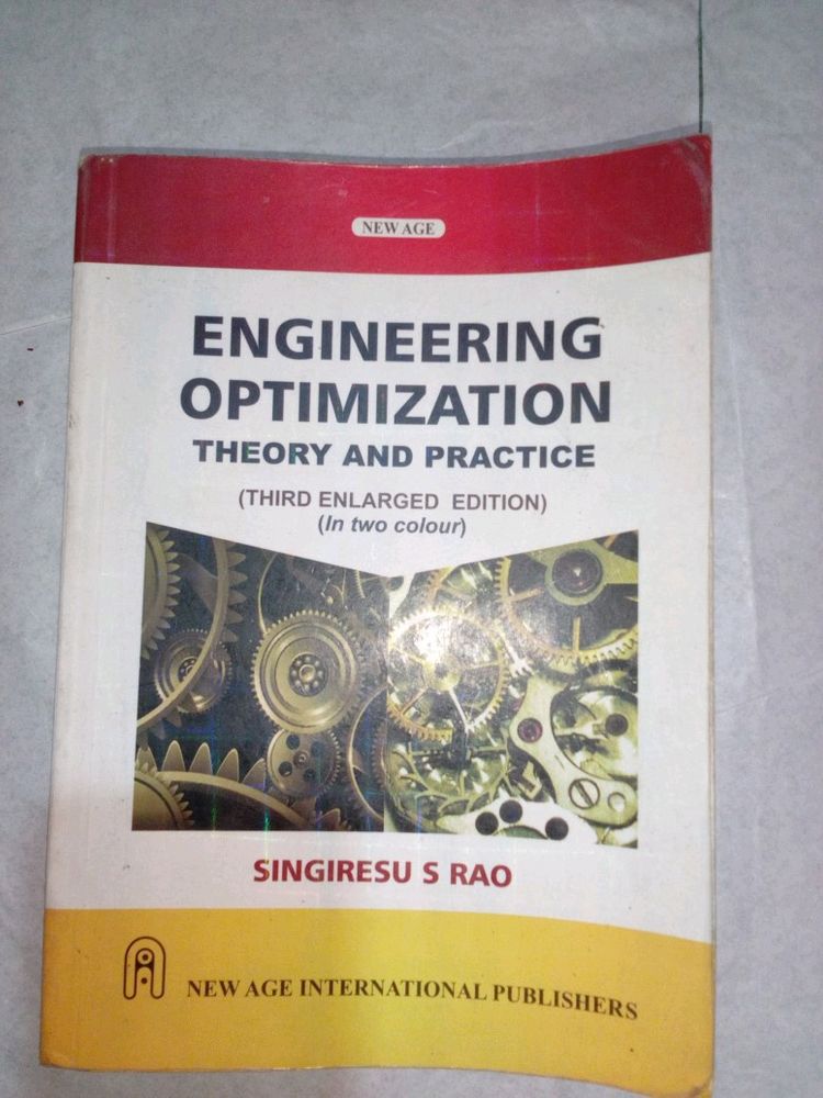 Engineering Optimization By Singiresu S Rao