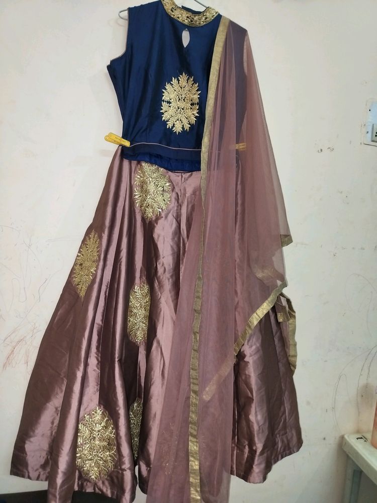 Embroidered Lehnga Dress