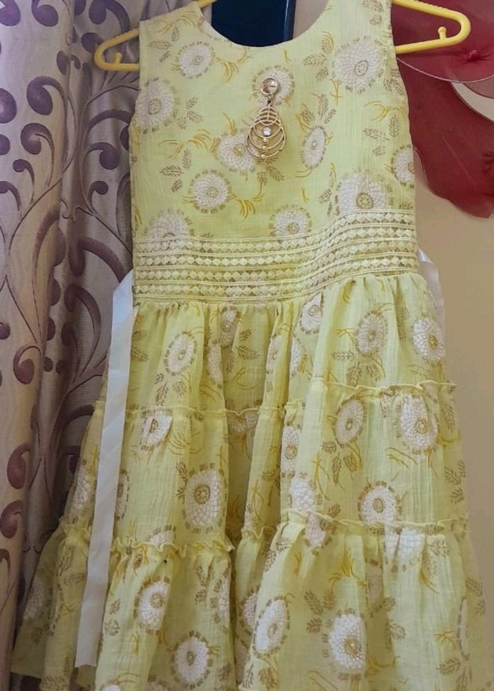 Light Yellow Frock