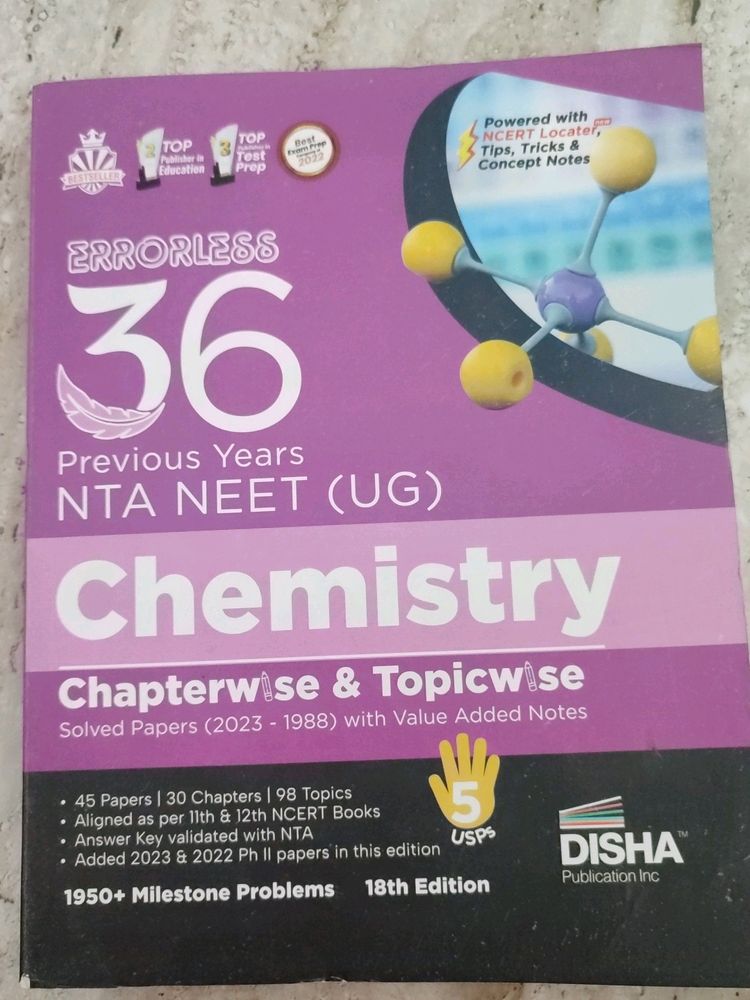 Chemistry Errorless 36 PYQ NEET