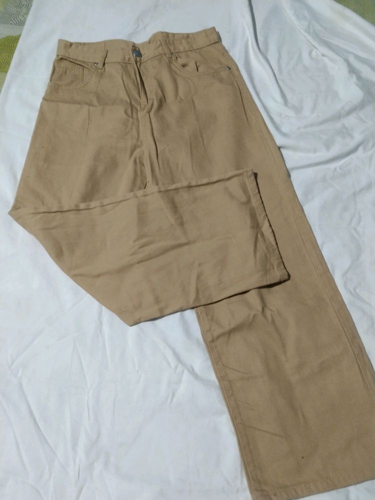 XL Straight Pant .Brown CLR