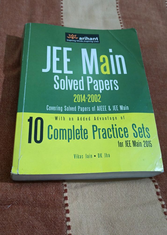 Arihant JEE Main Solved Papers 2014-2002