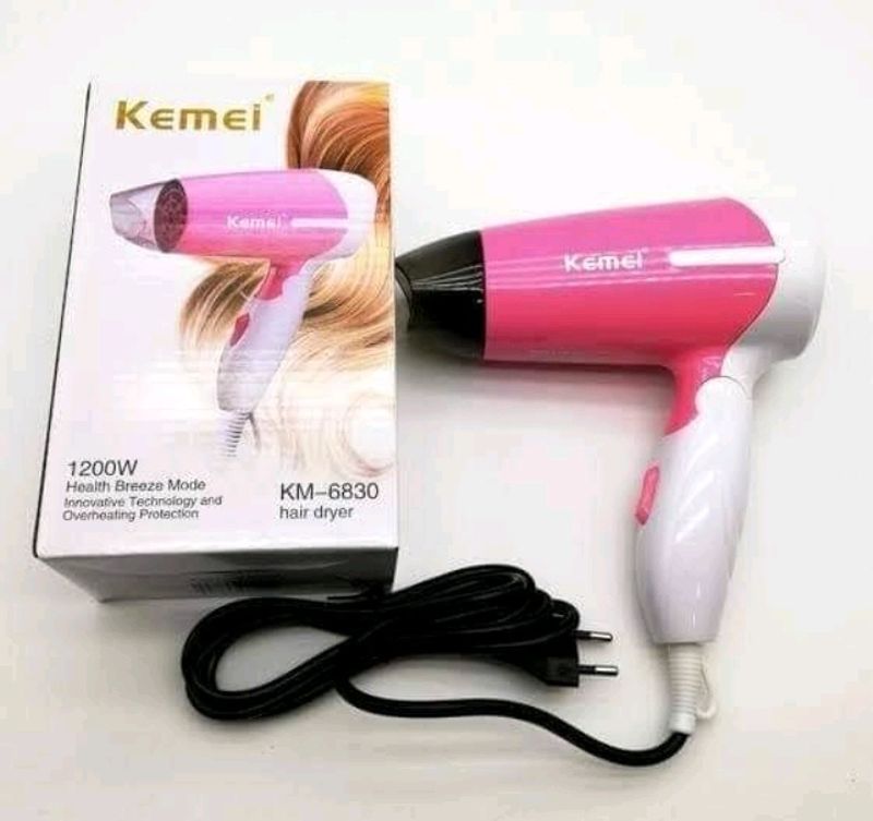 Kemey KM-6830 Hair Dryer 💥🤝