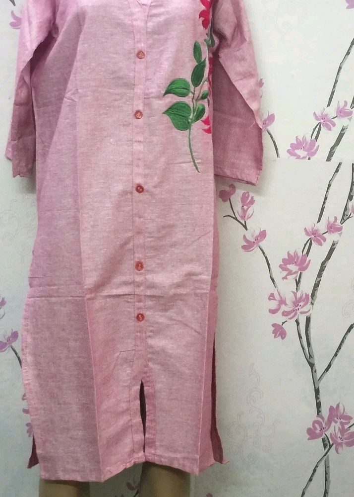 Kurti rose Embroidery work/fancy/western/Unique