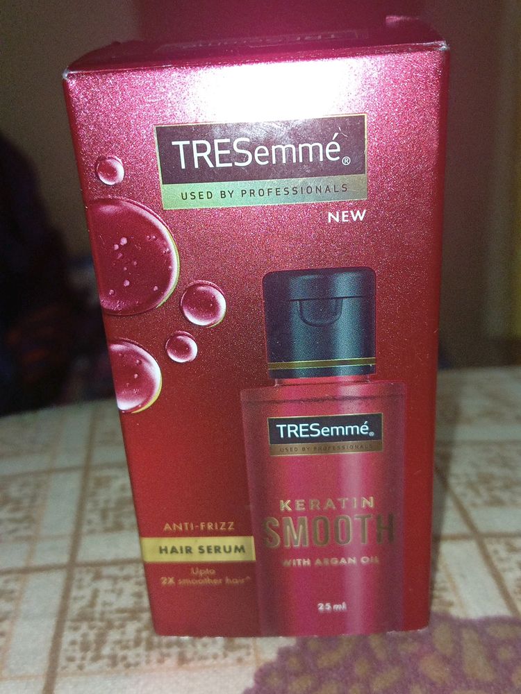 TRESemme' Keratin Hair Serum &Get A Free Lip Oil