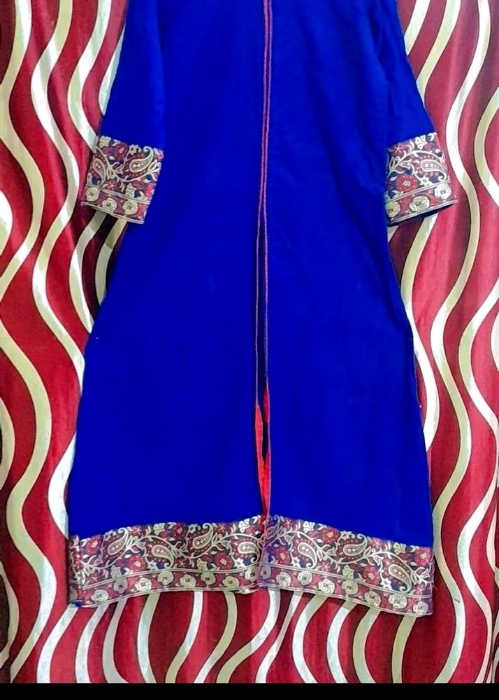 Royal Blue Kurti 💙 With Fine 🙂 Condition