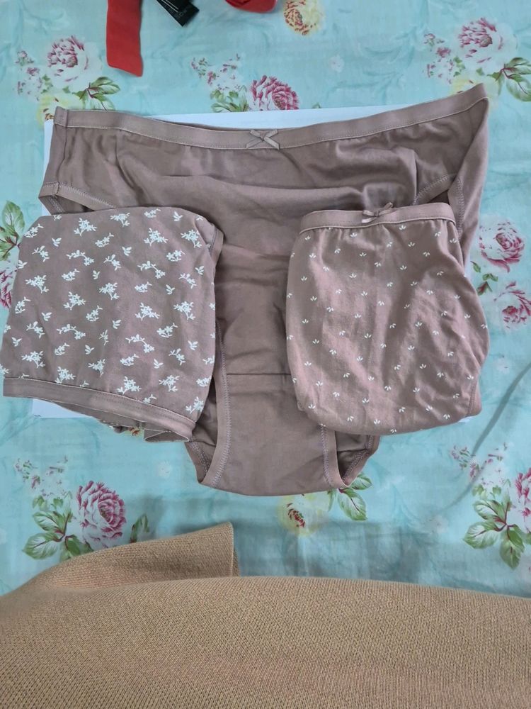 A Set of Three Panties