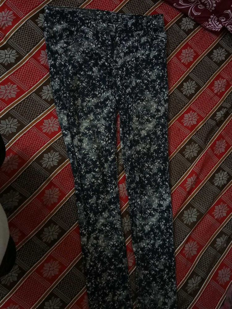 Women Printed Jeans