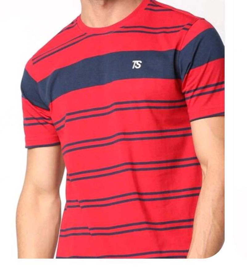 Striped Crew-Neck T-shirt