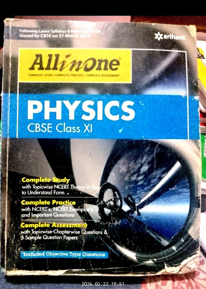 All In One Physics Class 11 CBSE