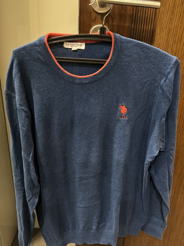 Us Polo Sweater Blue