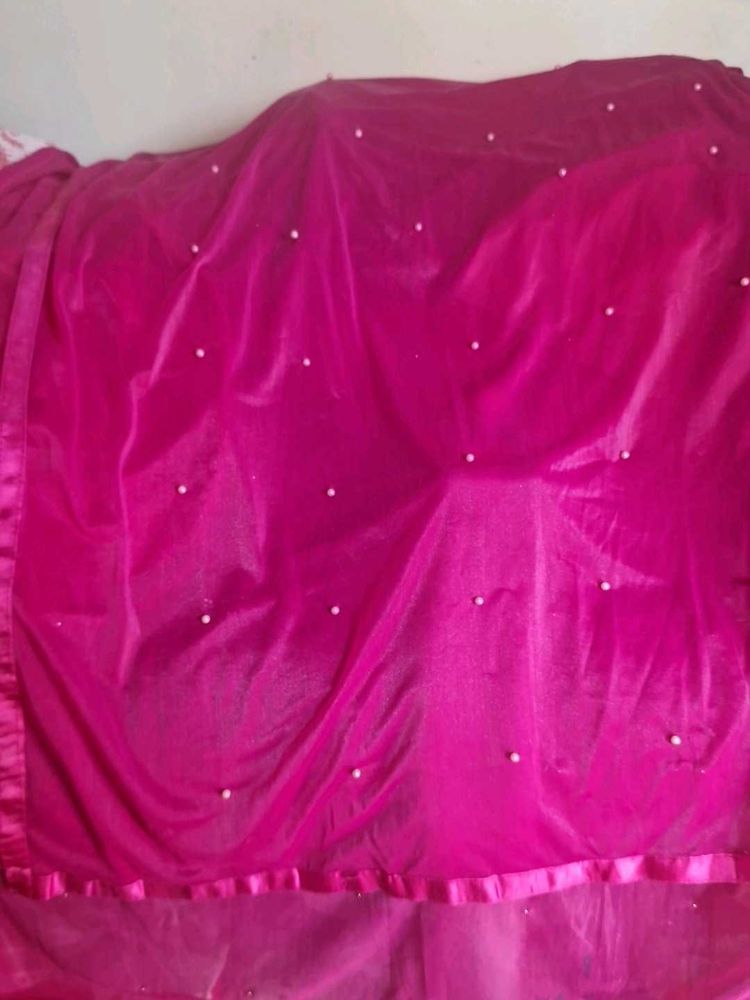 Duppata Pink Color Good Condition