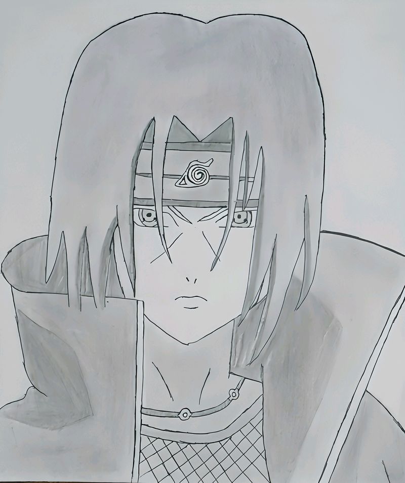 ITACHI UCHIHA Sketch 🛐🛐🙀