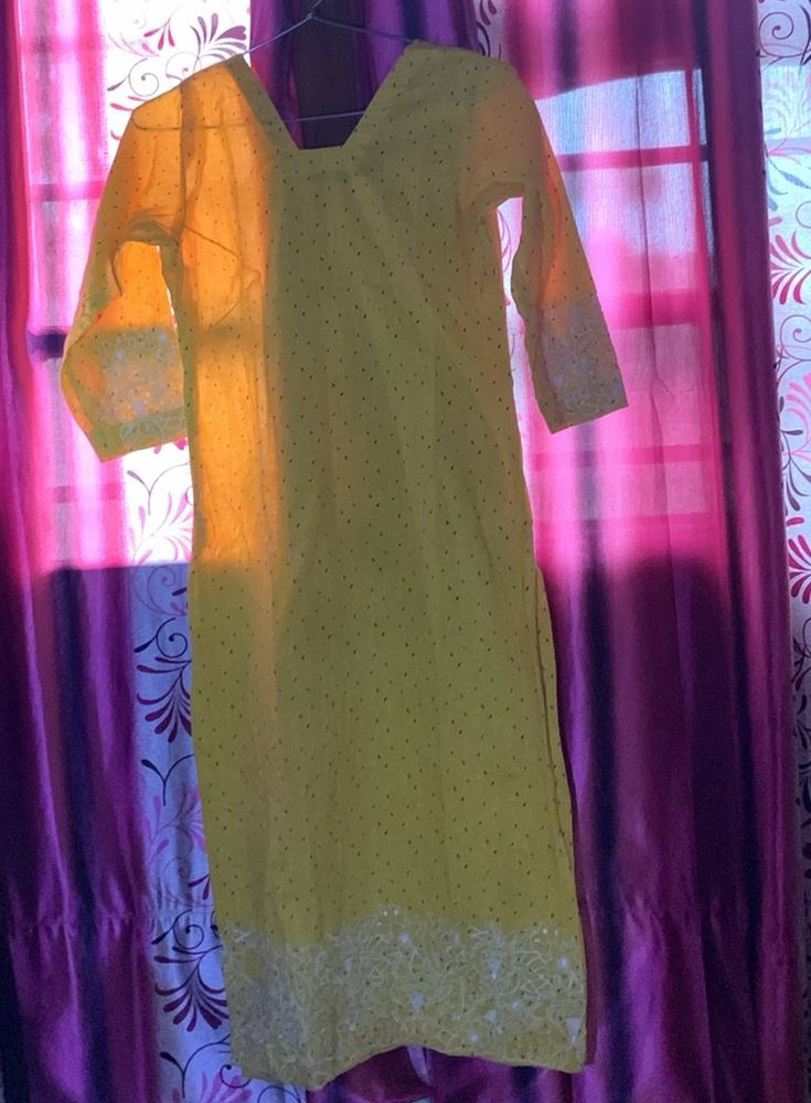 Punjabi Salwar Kameez With Kutaam Bottom