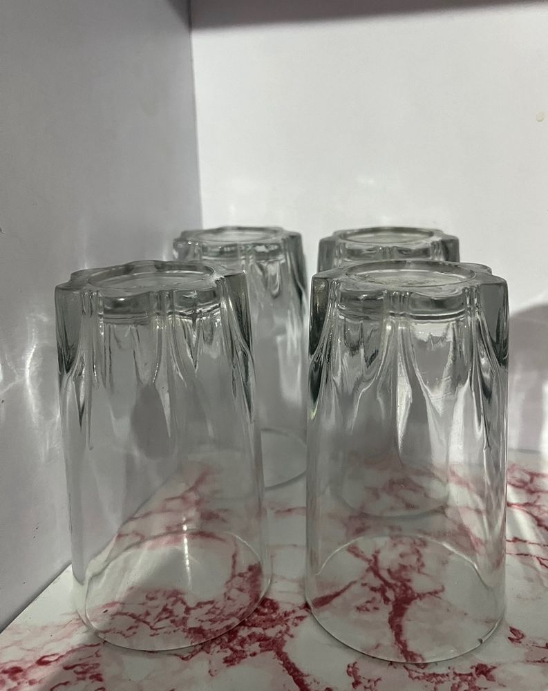 Pack Of 4 Glass