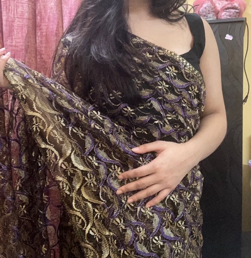 Net Saree