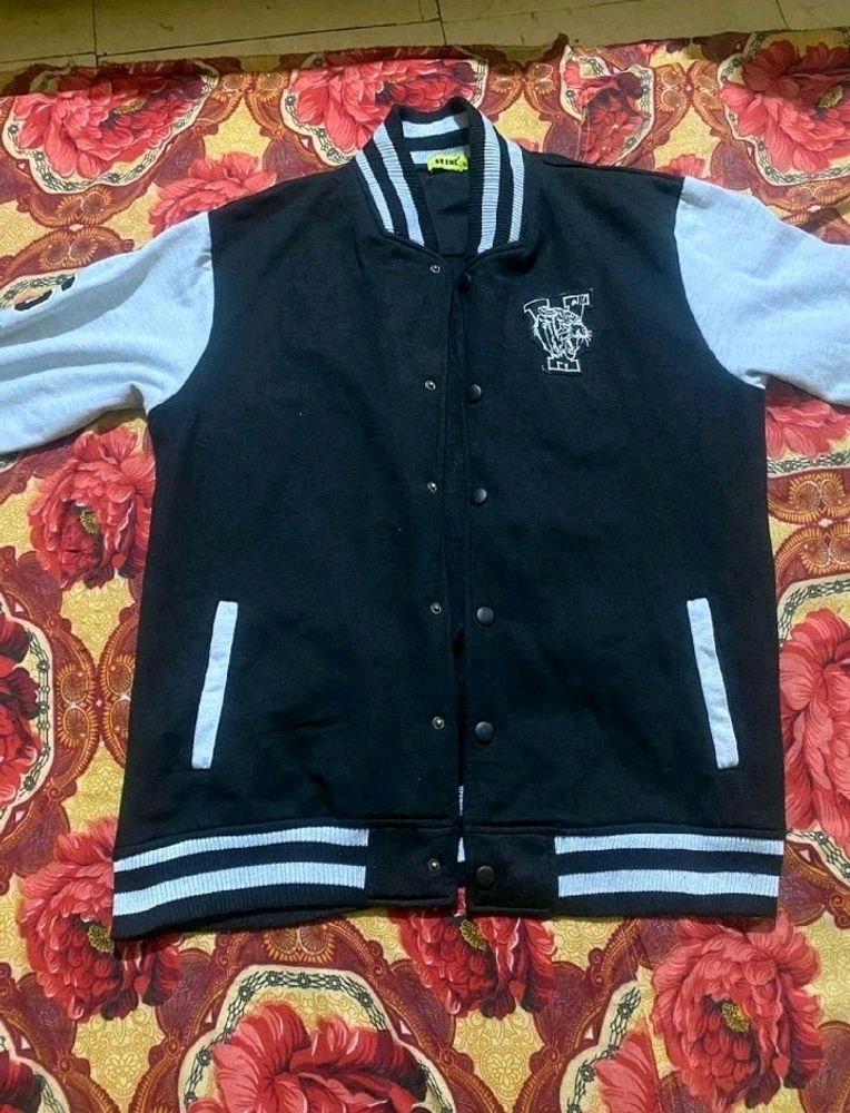 Black Varsity Jacket