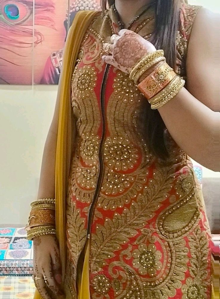 Kurta With Sharara