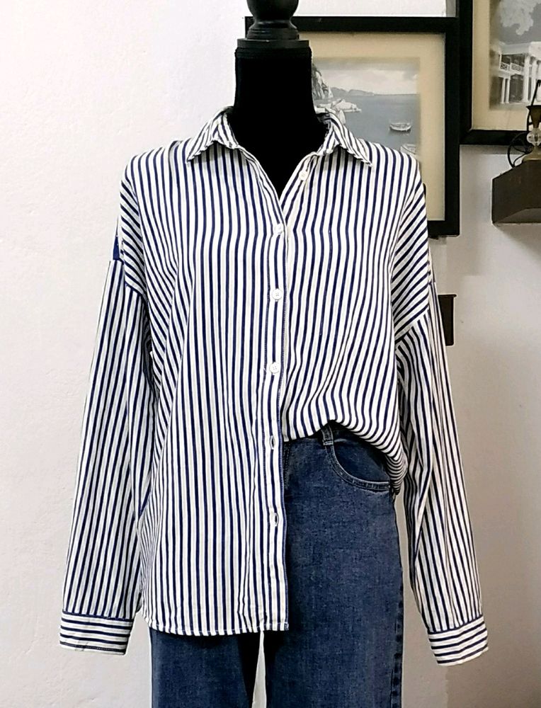 H.connect Button down Checked Shirt