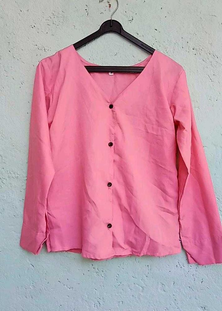 Pink Formal Shirt