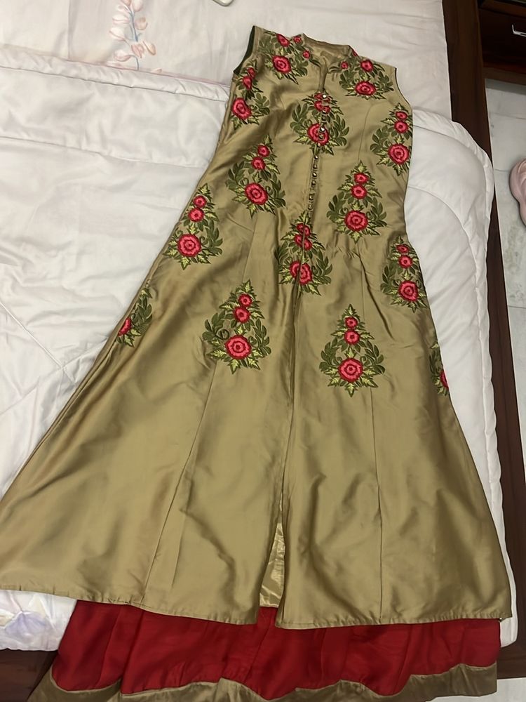 Prettiest Aline Dress For Festivals Hardly Used❤️