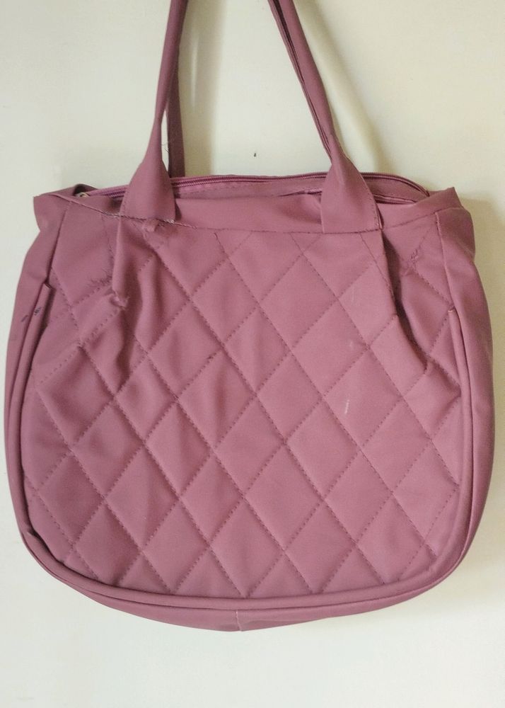 New Hand Bag Pink Colour