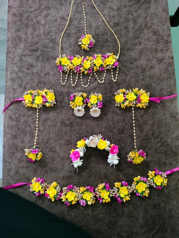 Flower Jewellery Set