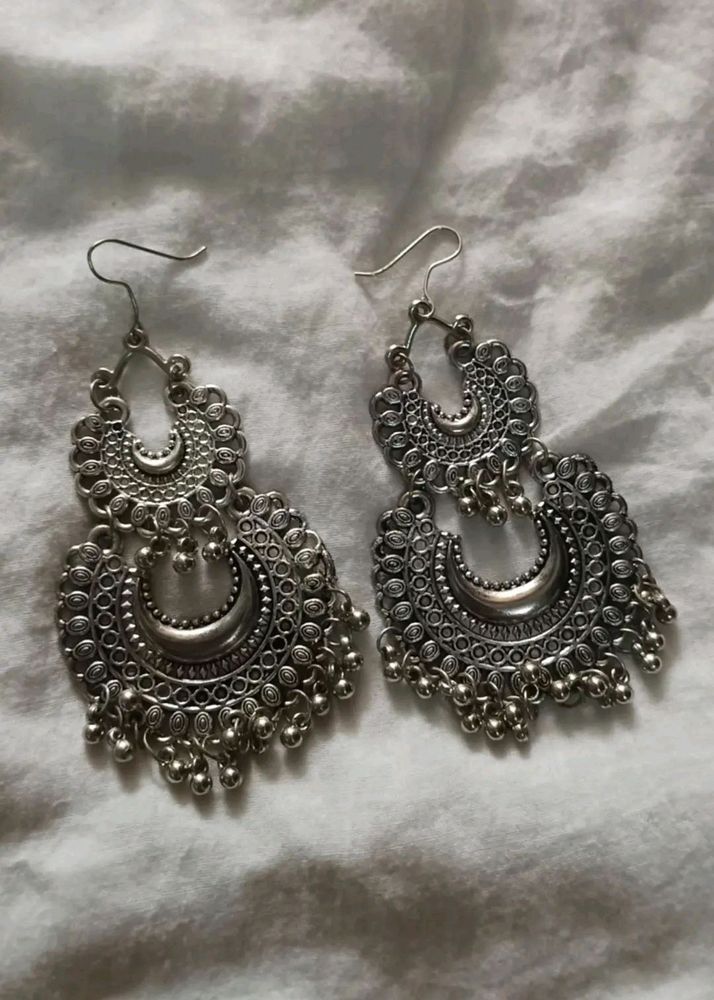 Oxidised Earrings