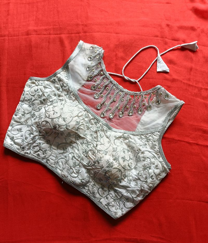 Silver Blouse (Price Drop)