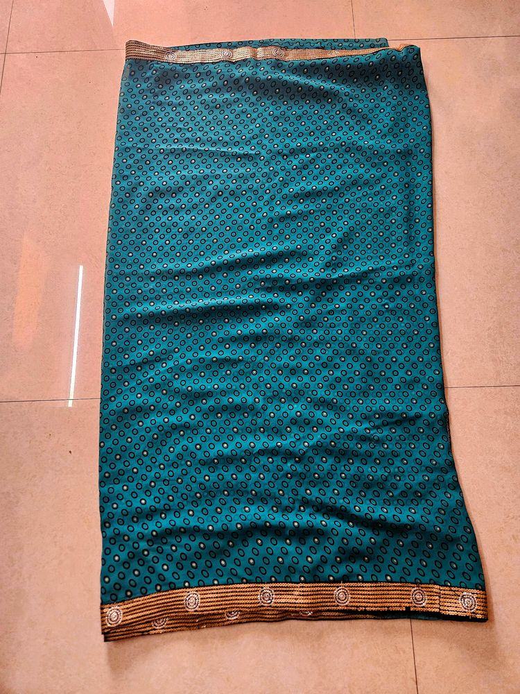 Green Saree