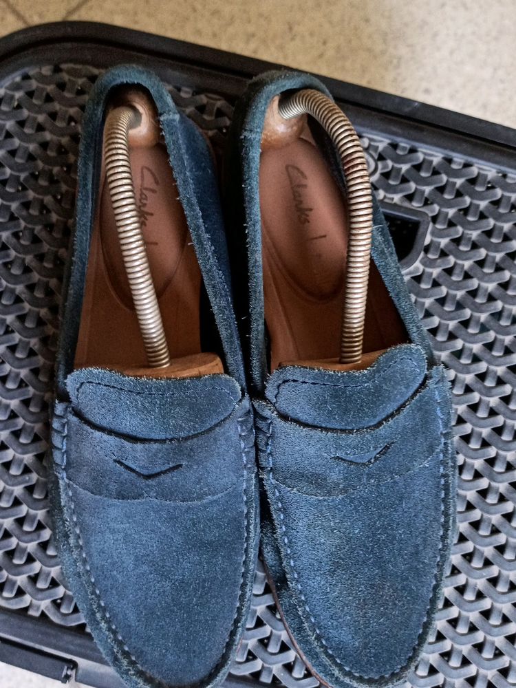 Genuine Suede Leather Loafers