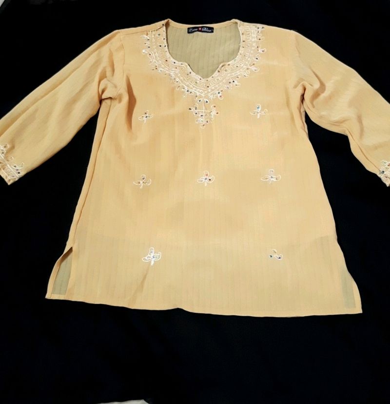 Yellow Top For Women