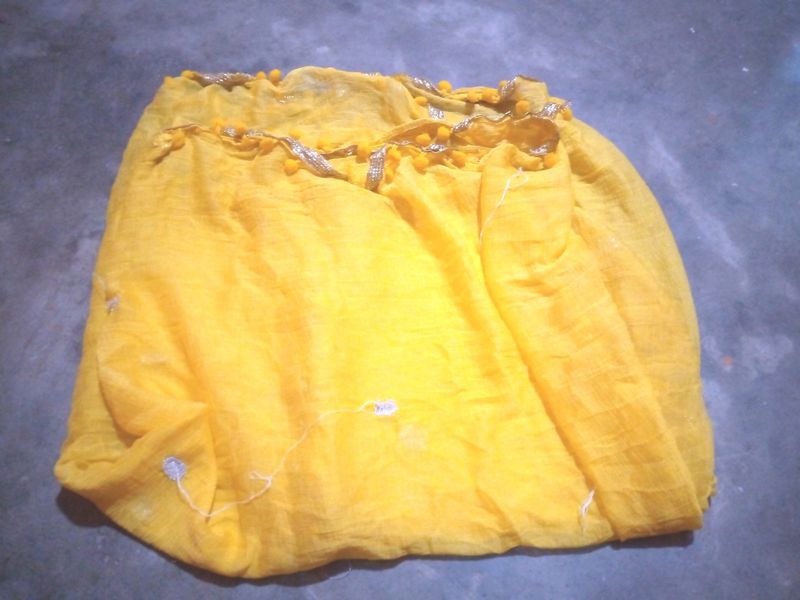 Yellow Dupatta