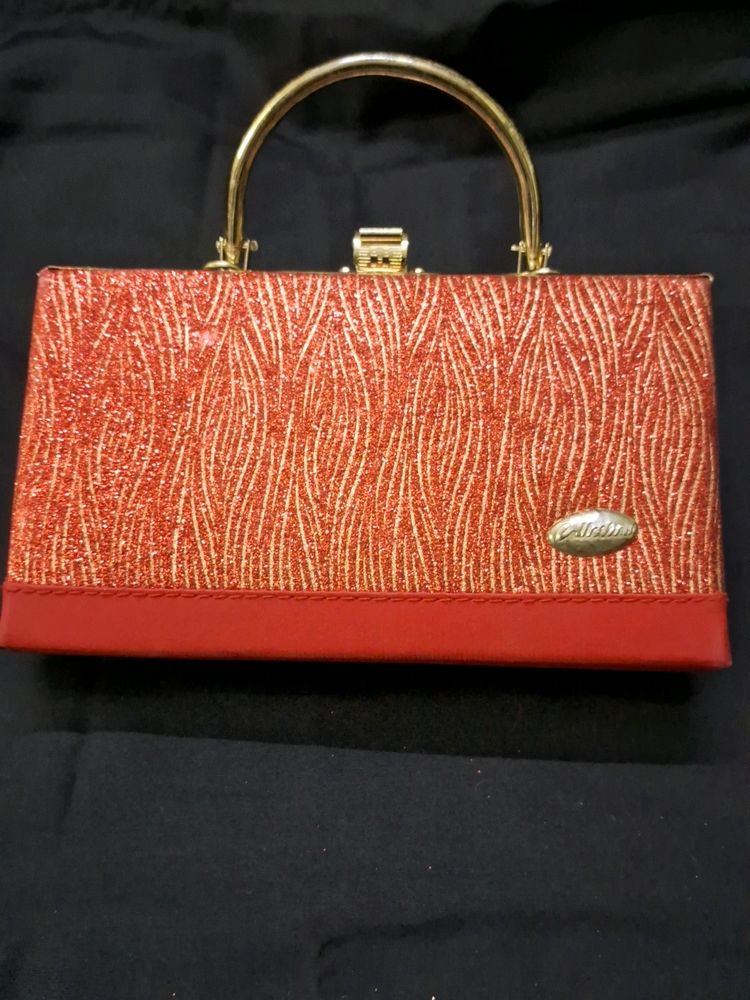 Red Sling Bag/clutch