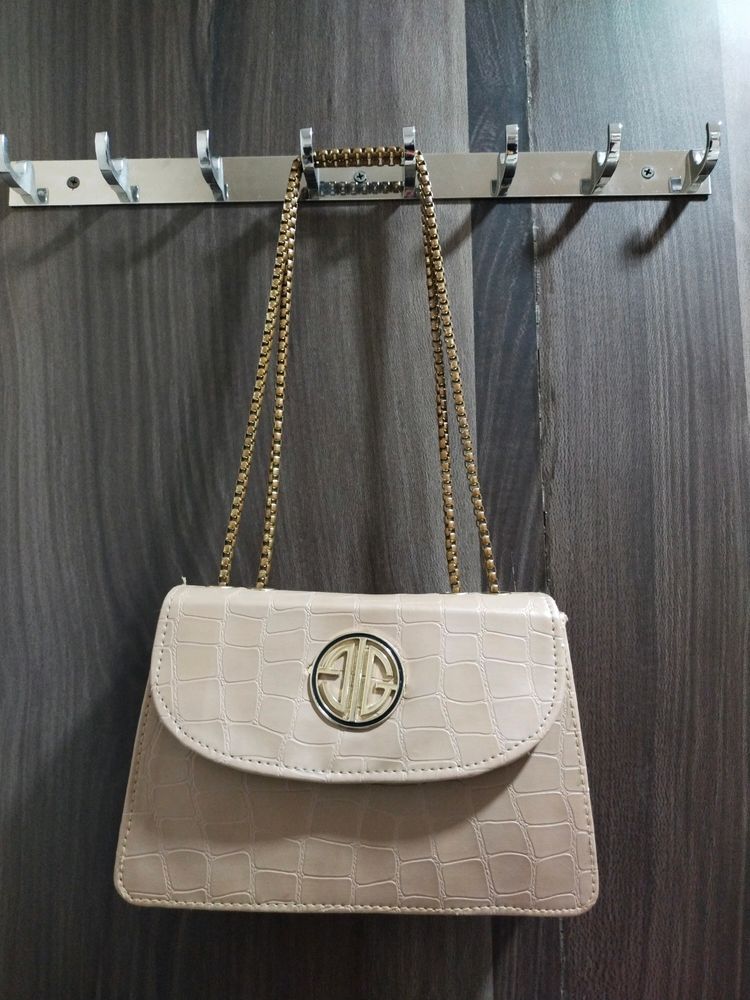 Nude Sling Bag For Women