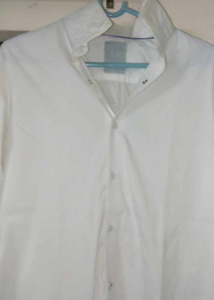 Men's Louis Philipe White Shirt $ize 39 To 40