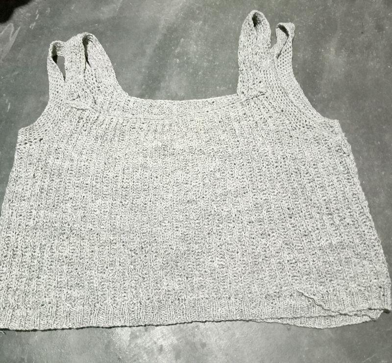 Cotton Crochet Top