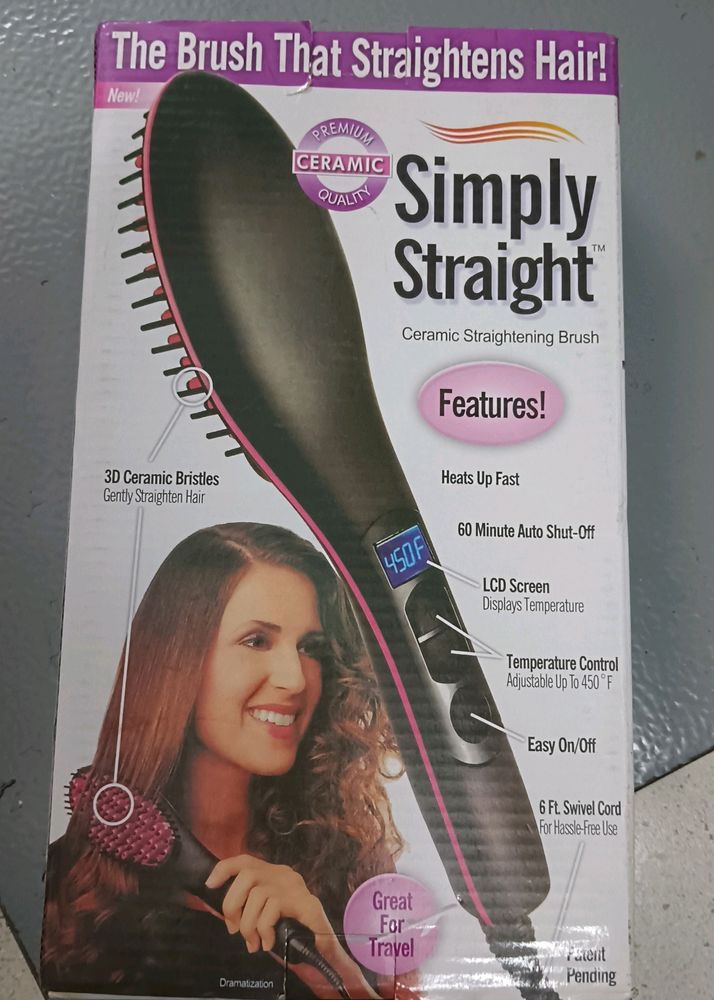 Simply Straight Ceramic Brush