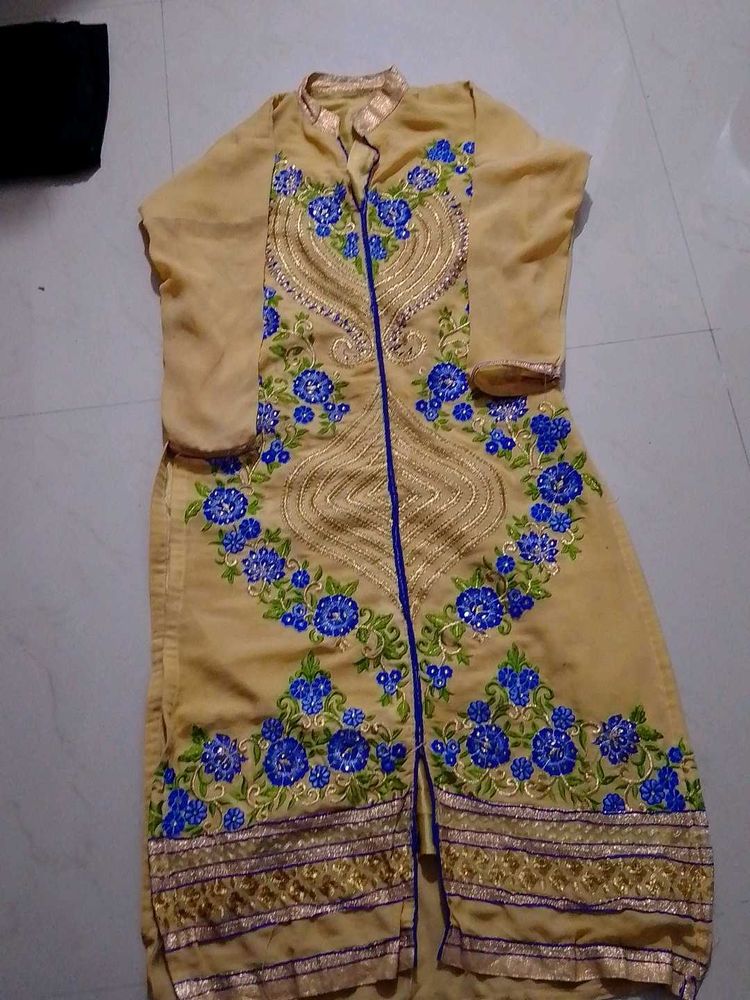 New Dress Chudidar Salawr Set With Astr