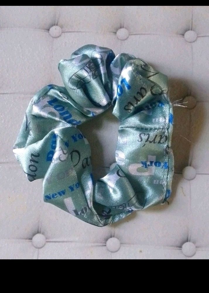 Spelling Satin Scrunchies