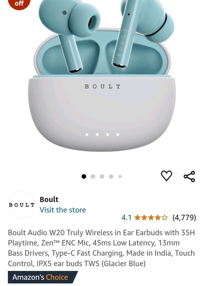 Boult Earbuds Without Case