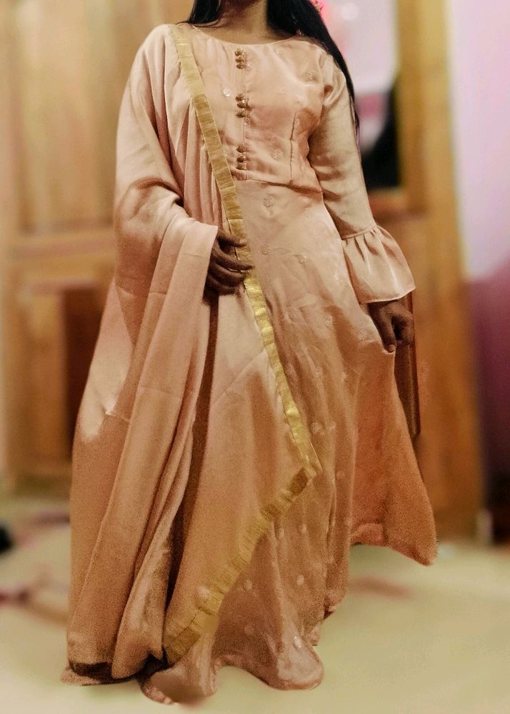 Long Gown+Dupatta