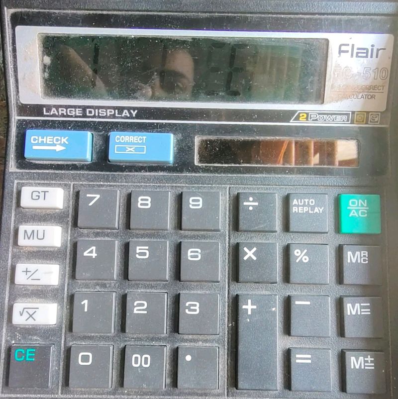 FREE FLAIR CALCULATOR FC-510 (Display PROBLEM)