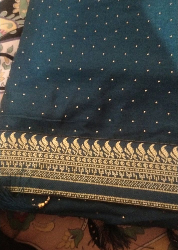 Blue Daily Wear Saree Of Light Weight