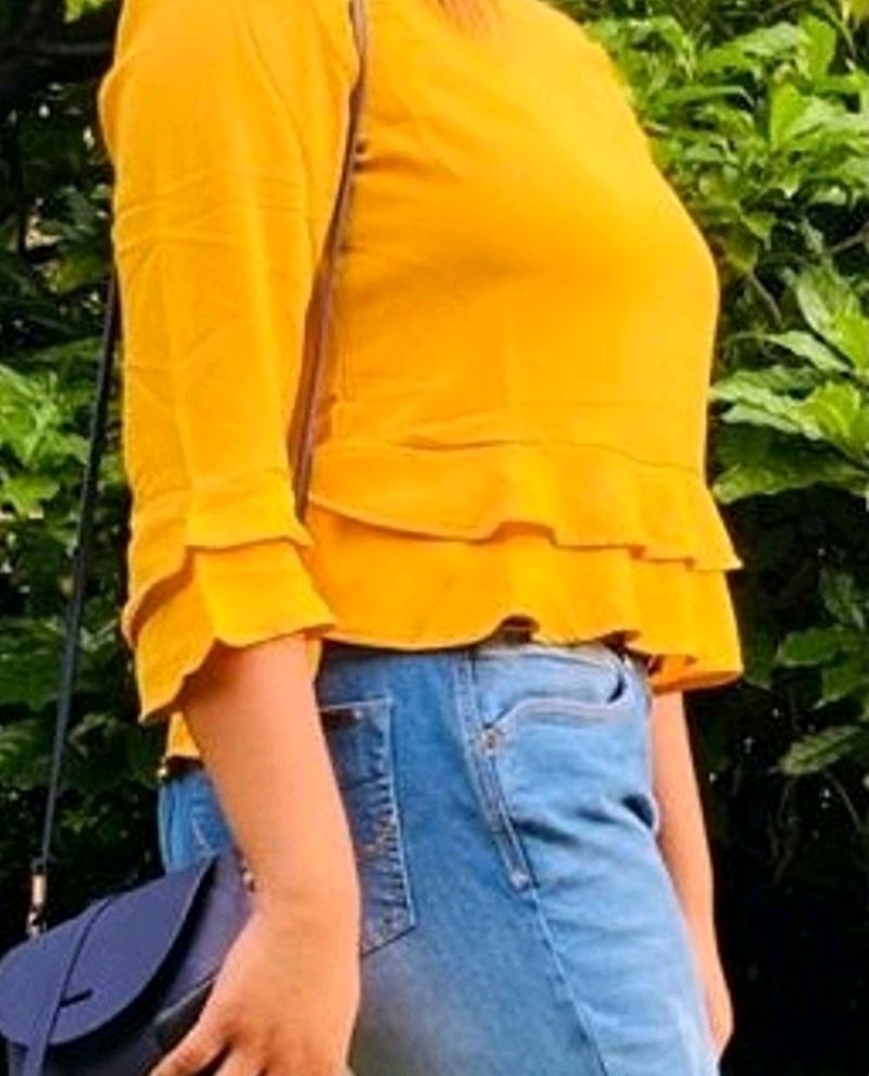 Yellow Mustard Top