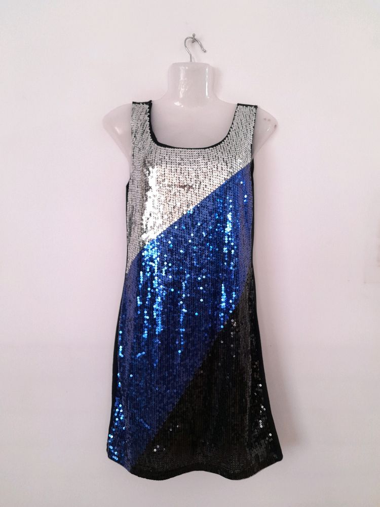 Black Sequenced Dress (Women's)